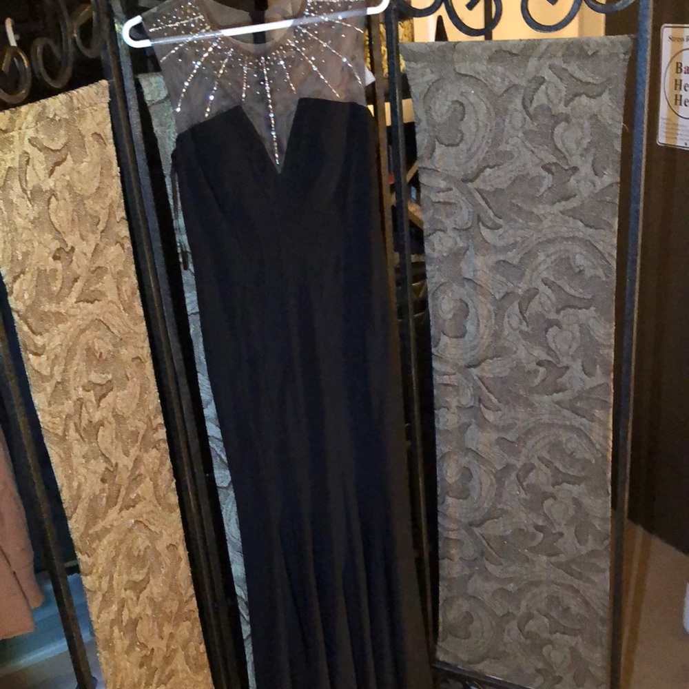 Black gown